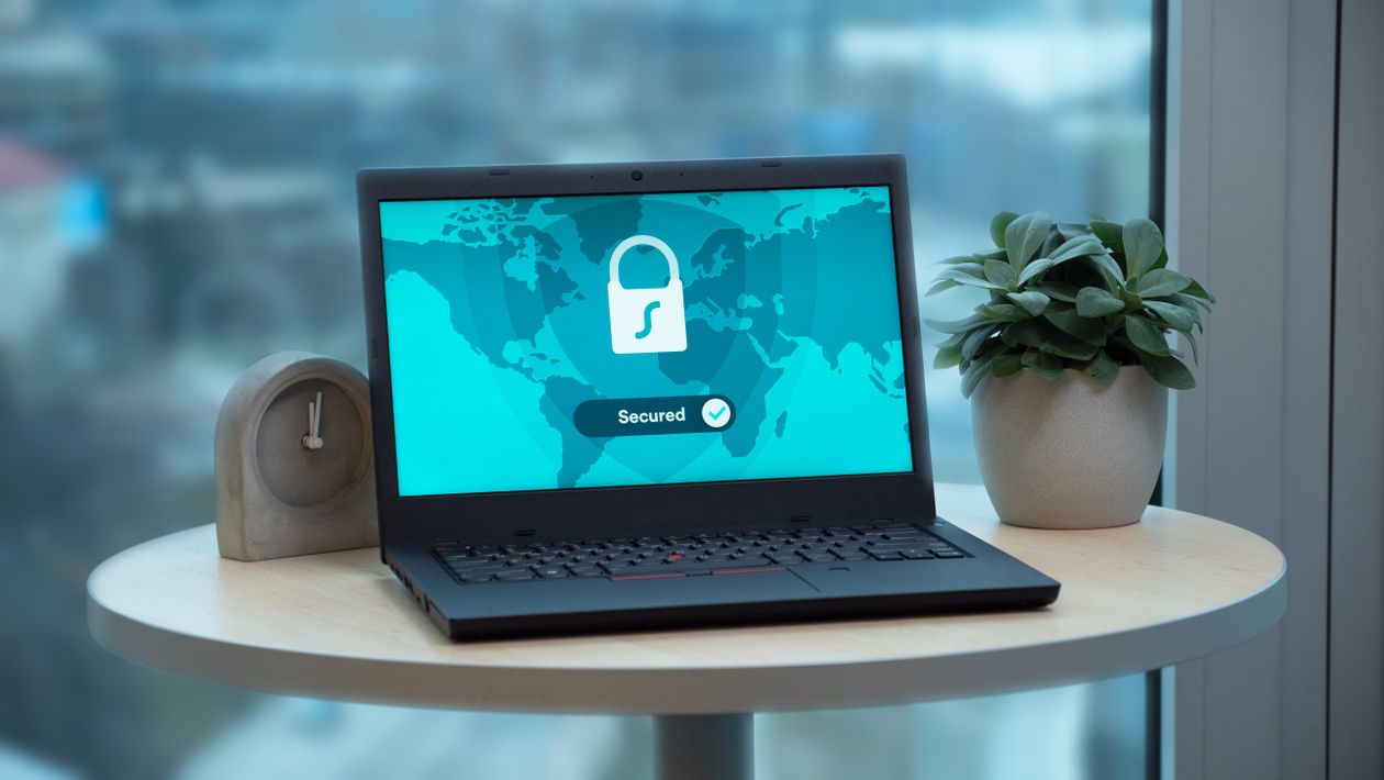 Security lock screen on a device